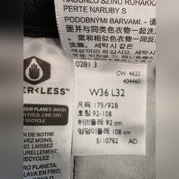 Levis Mens Black 612s Tapered, 36 Waist/ 32 Leg - Picture 5 of 10